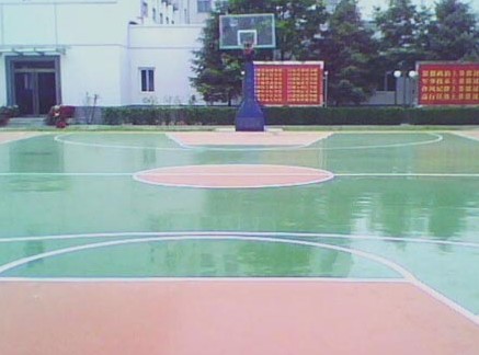硅PU運(yùn)動地板水泥基礎(chǔ)不達(dá)標(biāo)如何修補(bǔ),冠奧通給您支