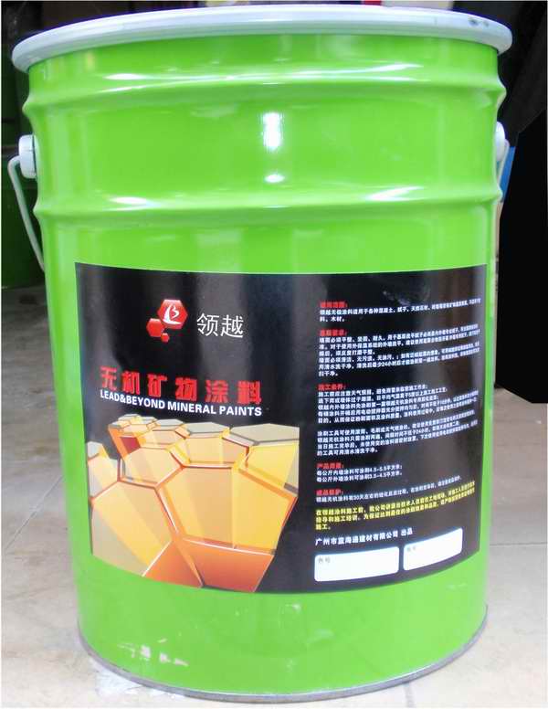 無機(jī)涂料，無機(jī)礦物涂料，領(lǐng)越外墻無機(jī)涂料