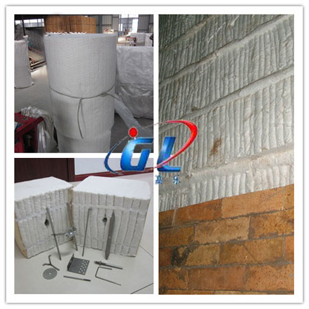 隧道窯建設廠家施工吊頂用1400含鋯保溫模塊，保溫
