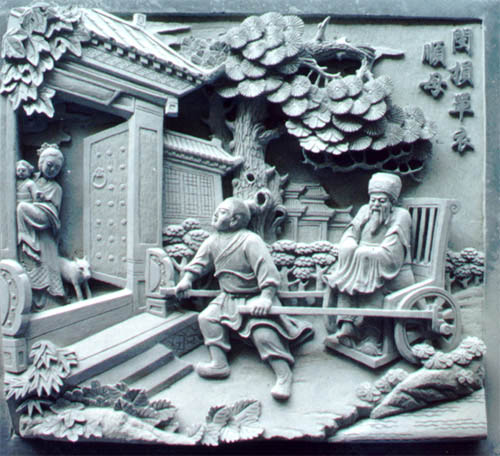 浮雕24孝,壁畫浮雕，寺廟浮雕,城市浮雕