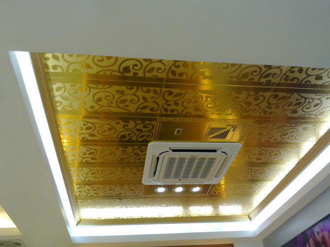 供應(yīng)高端雕刻扣板天花板、電器、換氣模塊 集成吊頂