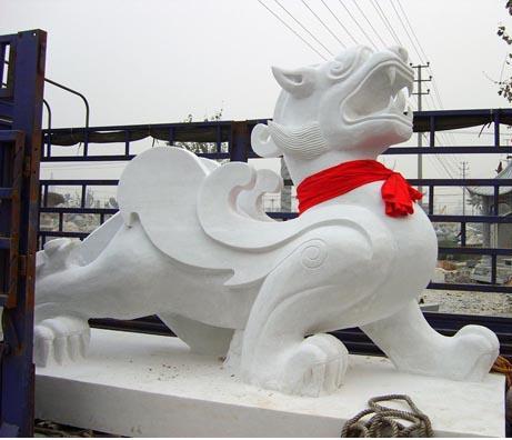 石雕貔貅，天祿辟邪，獨(dú)角獸，獬豸,朝天吼；避邪驅(qū)兇