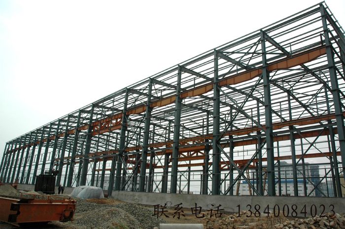 撫順鋼結(jié)構施工現(xiàn)場