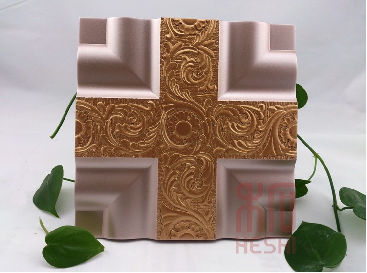 禾石-3D藝術(shù)背景墻磚-雙色伯爵板