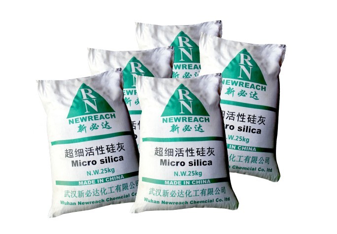 商品砼、高強度砼、自流平砼用微硅粉