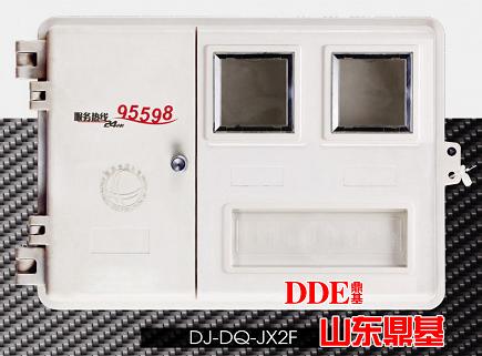 左右雙開(kāi)門(mén)兩表位玻璃鋼電表箱（DJ-DQ-JX2F