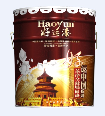 z環(huán)保品牌墻面漆，好運(yùn)中國(guó)茶凈全效墻面漆