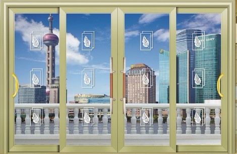 批發(fā)廣東鈦鎂鋁合金重型推拉門(mén) 電泳香擯光面鋁材推拉