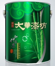 中國(guó)環(huán)保涂料品牌 大華漆坊 竹炭森味墻面漆