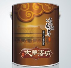 大華漆坊 中國(guó)民族涂料品牌 金裝全效木器漆