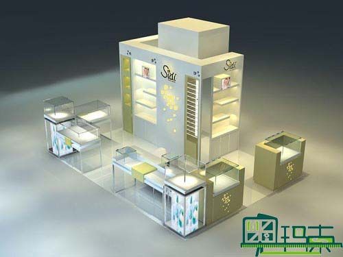 化妝品展柜設計