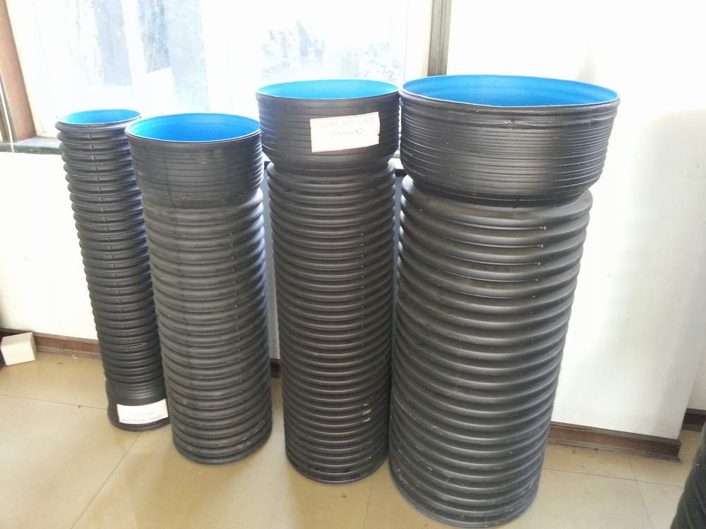 天津出售225-800mm直徑HDPE雙壁波紋管，排污管