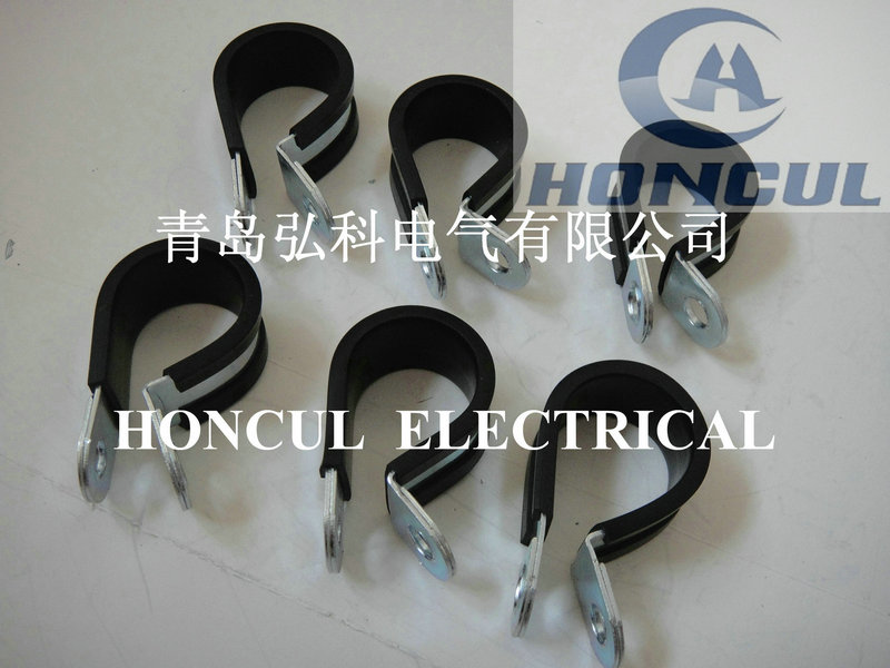 R型管卡，金屬緊固夾，電纜線卡北京