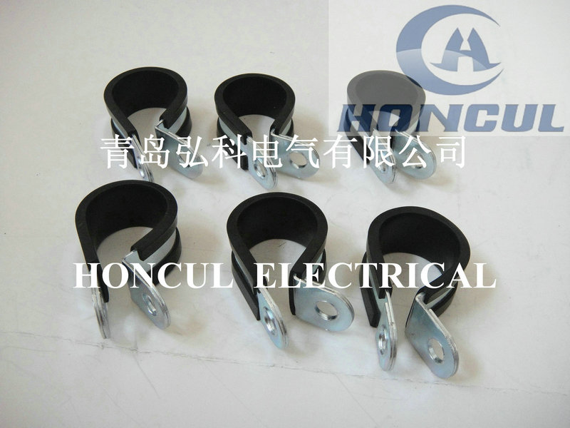 SKM軟管固定夾，包膠固定夾，電纜卡子