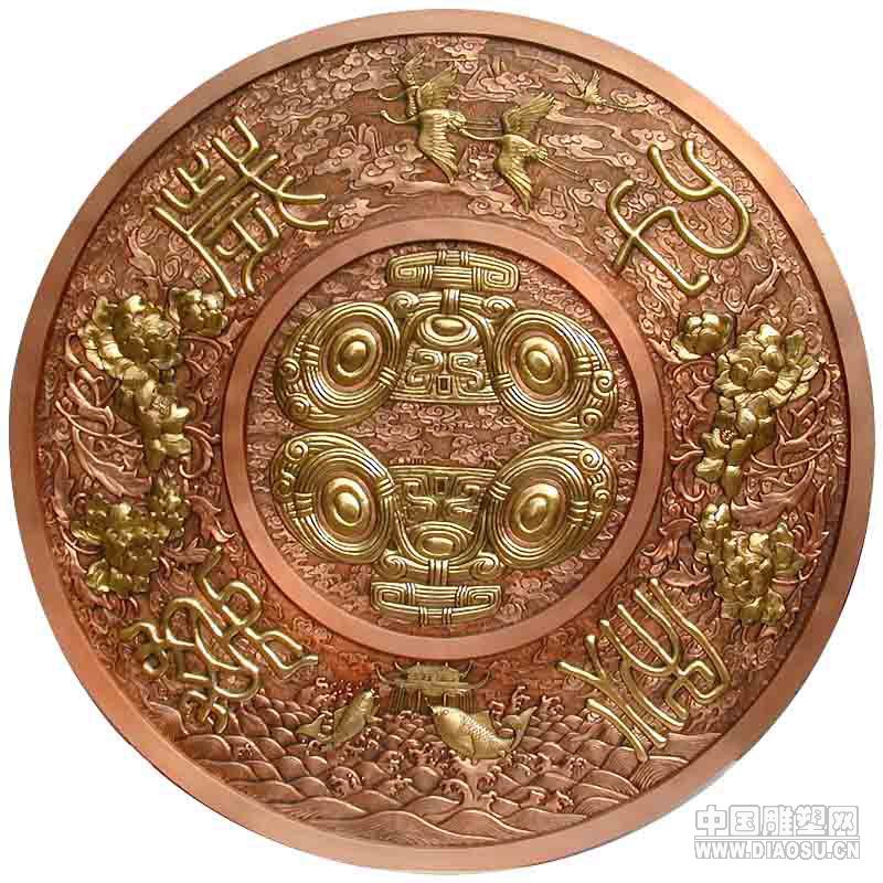 石雕和諧玉璧，文化廣場(chǎng)石雕，嘉祥石雕，城市雕塑，小