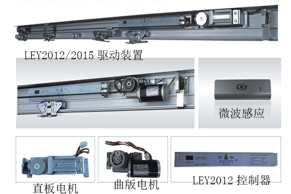 自動玻璃感應門 自動門導軌全套機組