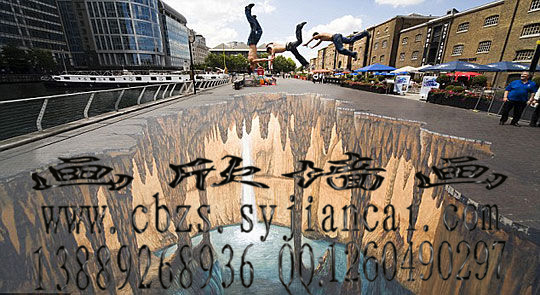 遼中3D立體畫、手繪墻畫、地畫