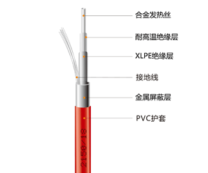 供供應(yīng)雙城伊思特   耐高溫單導發(fā)熱電纜