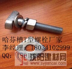 哈芬槽預埋件,玻璃幕墻T型螺栓M16*60廠家