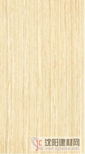 工程批發(fā)600*1200白黃木紋線石拋光磚