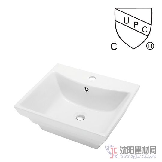 北美UPC認(rèn)證陶瓷臺上盆/洗手盆SN139-053