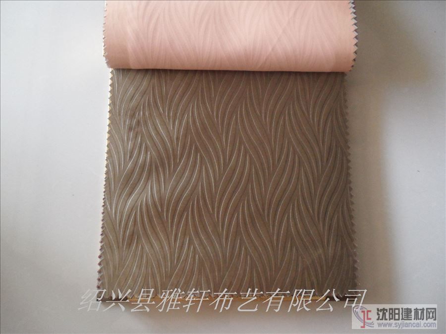 一級(jí)環(huán)保遮光布柳葉花防火阻燃遮光布