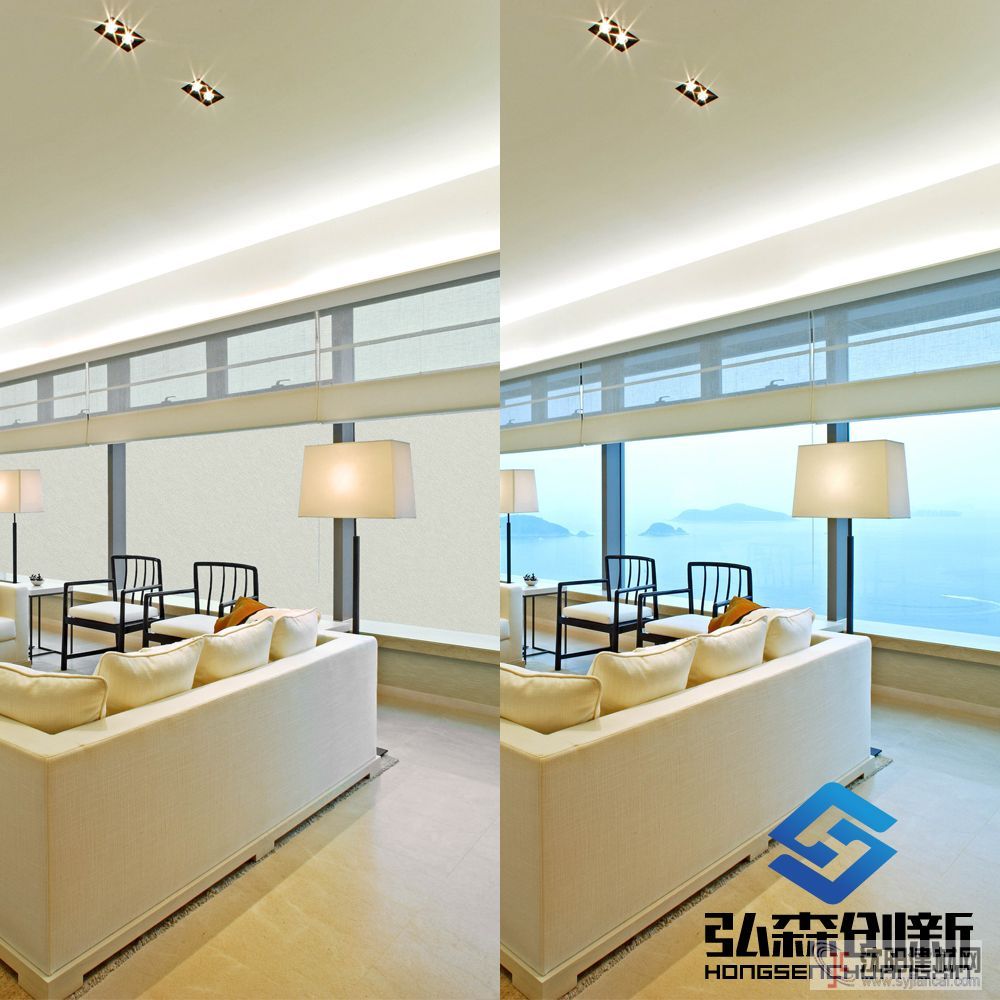 調(diào)光玻璃，電控調(diào)光玻璃