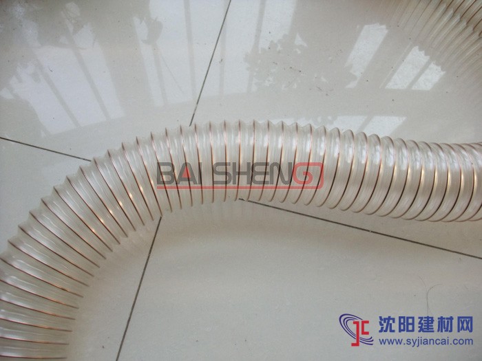 柔性吸氣管，吸廢氣鋼絲軟管，吸工業(yè)油煙軟管