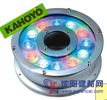 LED大功率全彩環(huán)形噴泉燈，中孔燈