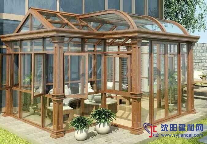 歐式陽(yáng)光房博俊門窗型材鋁材供應(yīng)