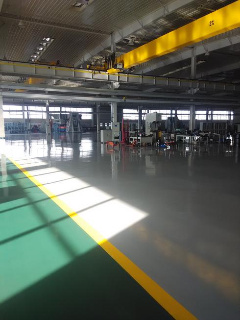 瓦軸國家軸承實驗基地防腐防水防護地坪