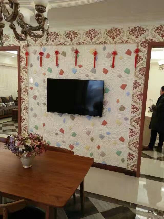 沈陽和一硅藻泥藝術(shù)漆，背景墻，頂棚