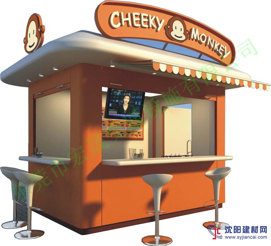 梅州興寧售貨亭廠家制作，廣東售貨亭廠家生產(chǎn)