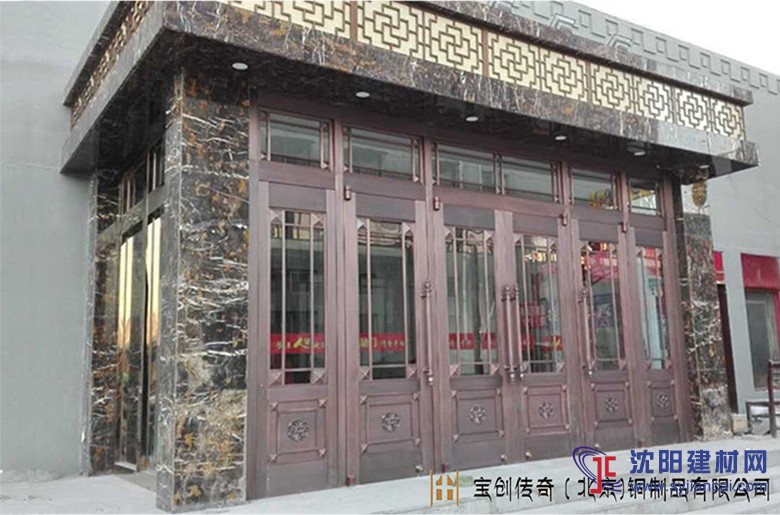 玻璃銅門品牌 就找寶創(chuàng)銅門 大品牌，質(zhì)量保證