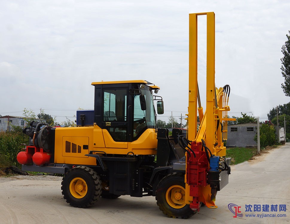 大量生產(chǎn)公路護欄安裝鉆孔機 混凝土護欄鉆孔機