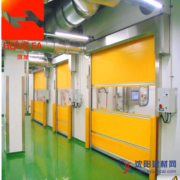 南陽鴻發(fā)工廠自動(dòng)門通道快速門