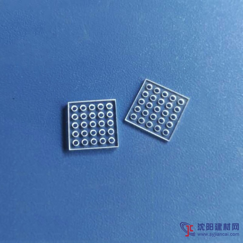 洛陽滕景玻璃有限公司提供激光加工微孔玻璃片