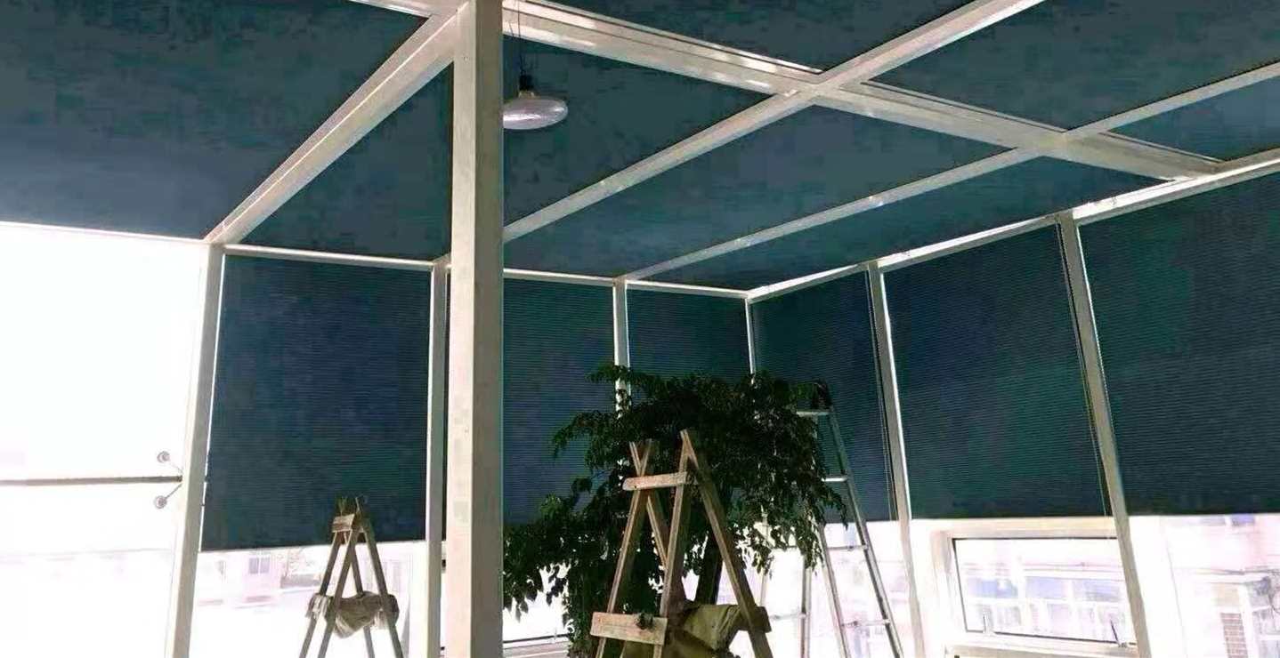 沈陽電動(dòng)遮陽蓬廠家，蜂巢簾廠家