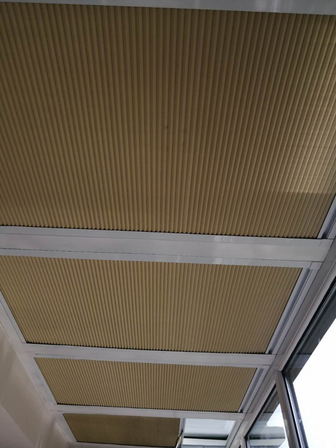 陽光房窗簾，電動升降會標