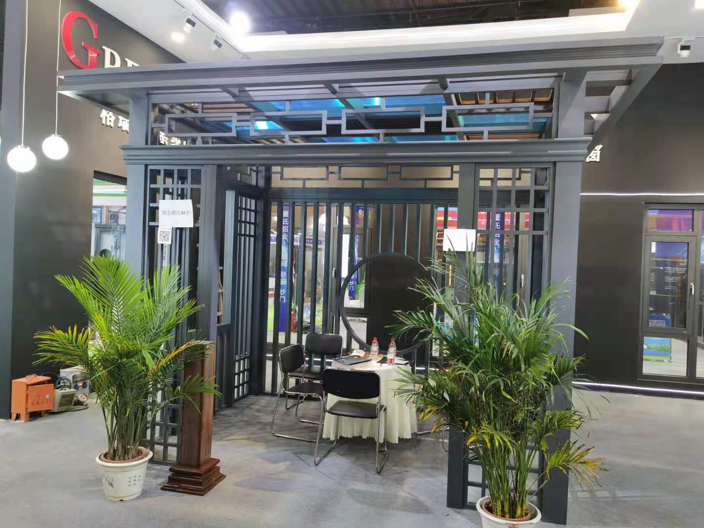 鋁合金涼亭定制，全鋁花架涼亭定制