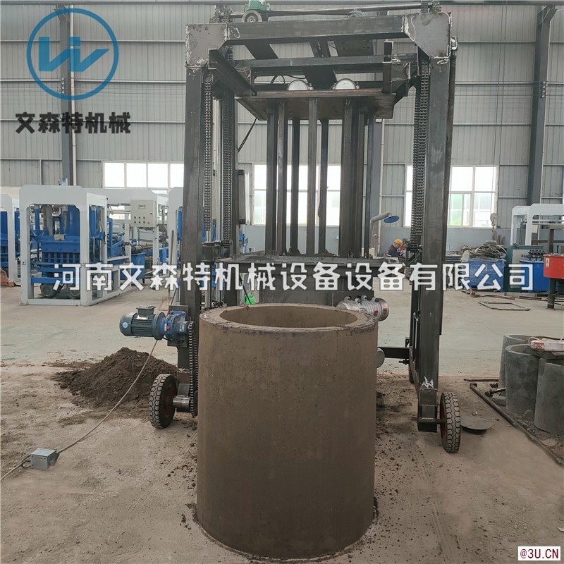 河南文森特水泥預(yù)制鋼筋混凝土水泥管成型機